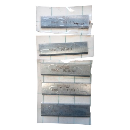 Lot RHENALSA Lames de massicot / 5 Lames STUNCUT 092 X 23.7 X 4
