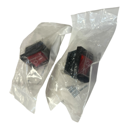 LOT DE 2 ARCOLECTRIC C1353ALGNB Interrupteur à bascule lumineux