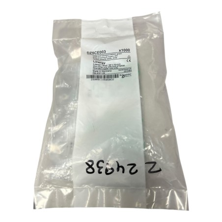 1000 Pcs SCHNEIDER ELECTRIC 053580 DZ5CE003 Embout de câble moyen 0.34mm²vert