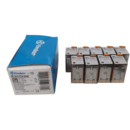 9 pièces FINDER 55.34.8.024.0040 Relais industriel