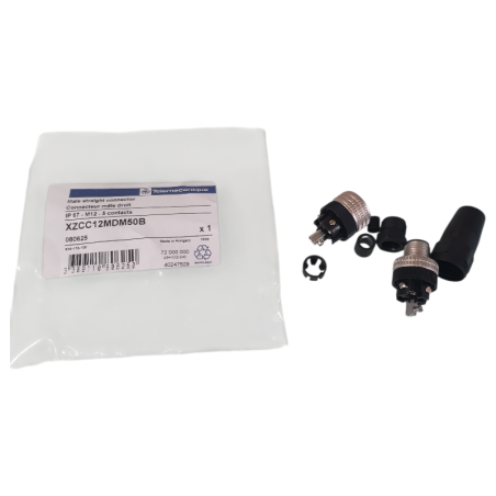 TELEMECANIQUE XZCC12MDM50B Connecteur mâle droit