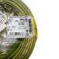 BALDASSARI CAVI H07VK2,5VJC100 Fil souple 2.5mm2 vert/jaune (80 m)