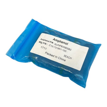 LOT DE 5 AMPHENOL SLPIPB35BSB0 / C10-731951-100 Connecteur RADSOK 1000V 150A