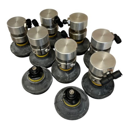 LOT DE 9 PIAB B50.2 Ventouses