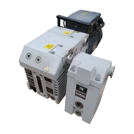 LEYBOLD VACUUM D16 B Pompe à vide à vanne rotative + AF 16-25 + LEROY LS90PR/T