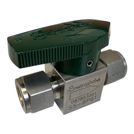 SWAGELOK SS-8P6T Vanne à boisseau cylindrique 1/4 de tour