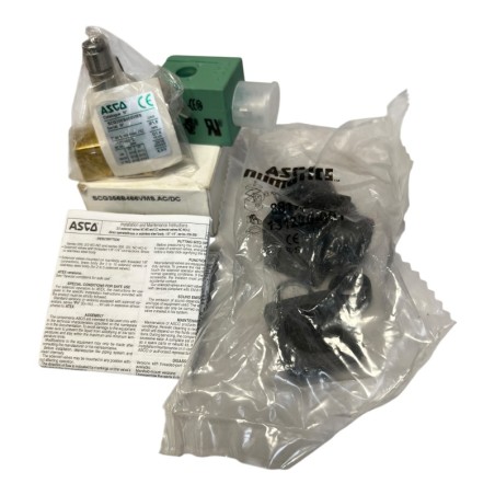 ASCO SCG356B466VMS.115/50 Electrovanne Série 356 Laiton FPM 3/2 G1/4'' 115/50