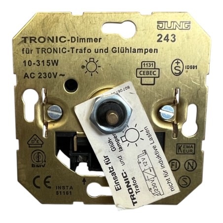 JUNG 243 Variateur d'intensité rotatif pour éclairage