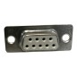 LOT DE 3 RS PRO 465-362 Connecteur D-SUB 9 voies Droit Femelle
