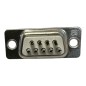 LOT DE 3 RS PRO 465-362 Connecteur D-SUB 9 voies Droit Femelle