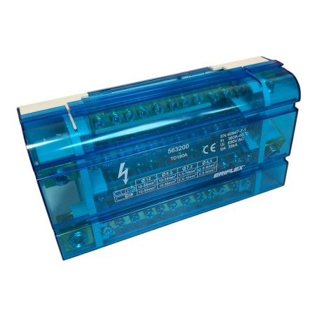 nVent ERIFLEX 563200 Répartiteur tétrapolaire 160A 690V