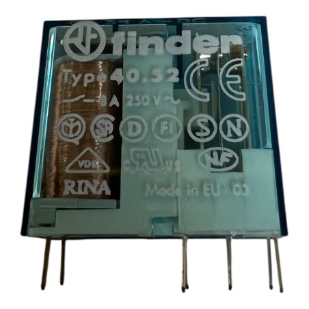 LOT DE 3 FINDER 40.52.9.024.0000 Relais 24VDC 8A