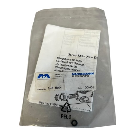 MANNESMANN REXROTH 523 NEW Lot de 2 joints de vis