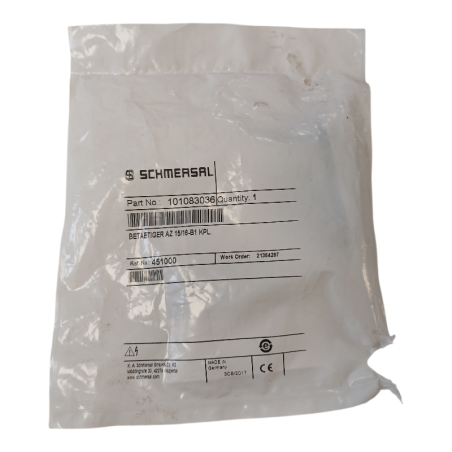 SCHMERSAL 101083036 ACTIONNEUR AZ 15/16-B1 KPL