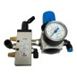 KIT CAMOZZI 358-990 Distributeur 5/2 levier bistable+FESTO 539682 Manodétendeur