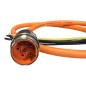 INDEX 10315808 Câble moteur 4x2.5² M23 Mâle (1.1m)