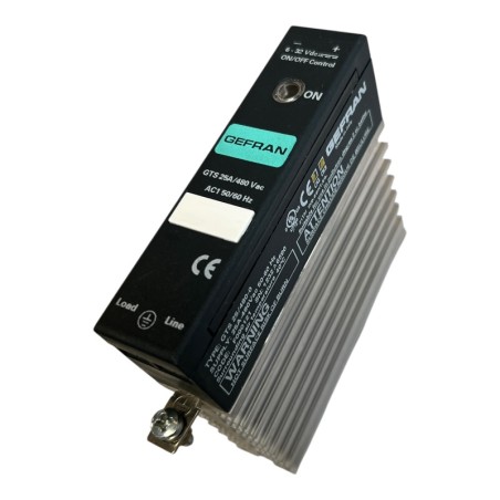 GEFRAN F1000121 GTS 25/480-0 Relais statique 480VAC 25A