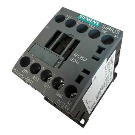 SIEMENS 3RT2015-1BB41 Contacteur de puissance 3 pôles AC-3 7A 3kW/400V 24VDC