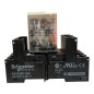 SCHNEIDER ELECTRIC RXM4AB2BD Relais 24VDC + RXZE2M114M Embase contacts mixés
