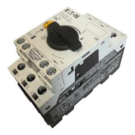 EATON PKZM0-1.6 XTPR1P6BC1 Disjoncteur 3P 1.6A + XTPAXFA11 Contacts auxiliaires