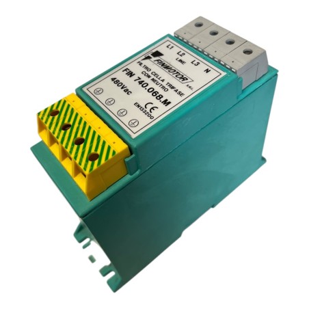 FINMOTOR FIN740.068.M Filtre parallèle 3P+N 480VAC max