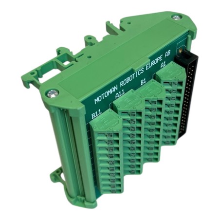 YASKAWA MOTOMAN 8235020 Rev.D Bloc terminal I/O STD Aqua Klippa