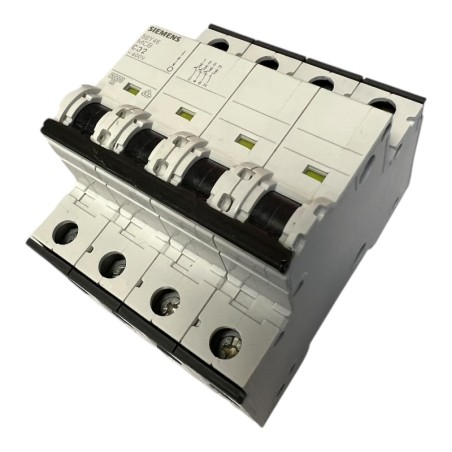 SIEMENS 5SY4632-7 Disjoncteur modulaire 400V 10kA 3P+N 32A Type C