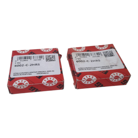 Lot de 2 FAG 6002-C-2HRS Roulement à billes