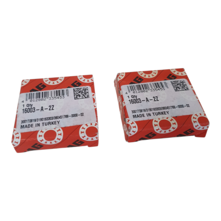 Lot de 2 FAG 16003-A-2Z Roulement à billes
