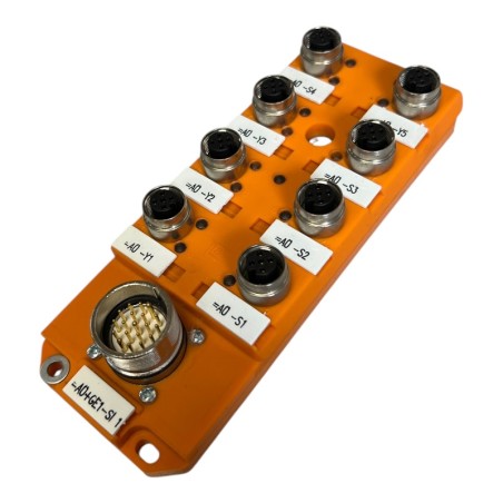 LUMBERG AUTOMATION ASBSV 8/LED 5 Boîtier pour capteur/actionneur