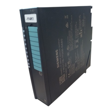 SIEMENS 6ES7135-7TD00-0AB0 4 Analog Outputs HART Module