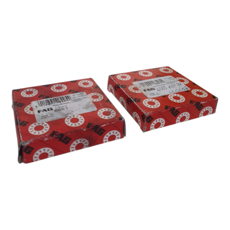 Lot de 2 FAG 6007 Roulement à Billes