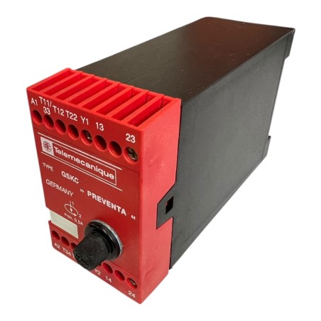 TELEMECANIQUE GSKC24VACDC Relais de sécurité 24VDC/VAC PREVENTA