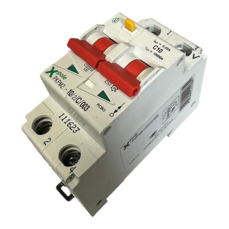 MOELLER PKPM2-10/2/C/003 Disjoncteur différentiel 30mA 2x10A Courbe C