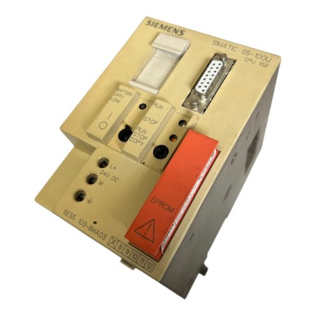 SIEMENS 6ES5103-8MA03 Automate programmable CPU103 + 6ES5375-1LA15 EEPROM