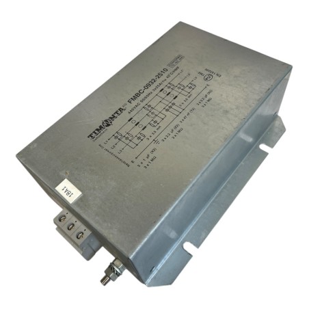 TIMONTA FMBC-0932-2510 Filtre en ligne 3x25A 440VAC 50-60Hz