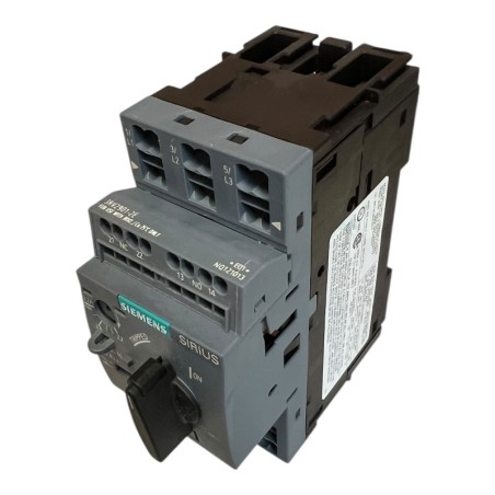 SIEMENS 3RV2011-1DA20 Disjoncteur moteur Sirius 3RV 2.2-3.2A + 3RV2901-2E Bornier