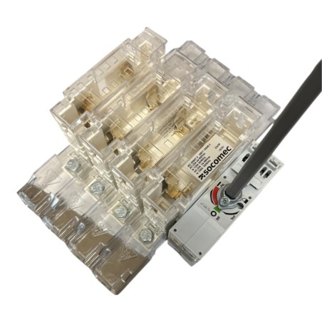 SOCOMEC 38316011 FUSERBLOC Sectionneur 4P à fusibles 22x58 125A