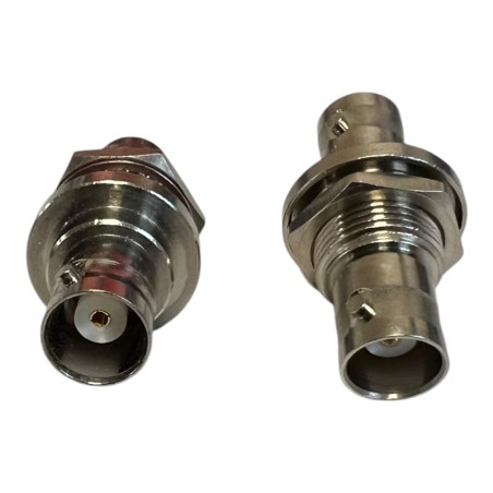 LOT DE 2 RADIALL UG492B/U Raccord BNC droit Femelle/Femelle