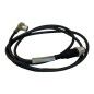 HIRSCHMANN 933435-023 Câble pour capteur Mâle M8 droit vers Mâle Coudé (1 mètre)