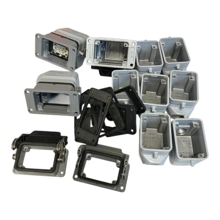 LOT ILME CHO 06L13 Capots de connecteurs carrés à levier rotatif type C