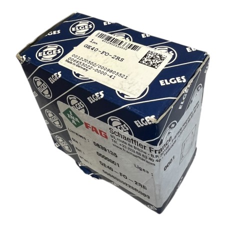 ELGES GE40-FO-2RS Rotule radiale 40x68x40/25