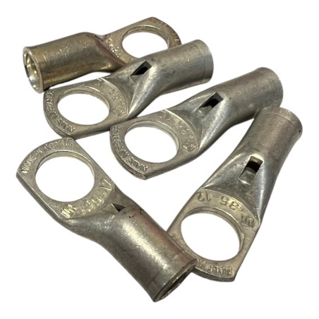 Lot de 5 Cosses à sertir à oeillet 35mm² M12