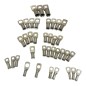 Lot de 37 Cosses à sertir à oeillet 6mm² à 95mm²