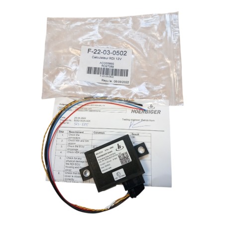 HOERBIGER B252-0025-02X Rev 002 Interface de rechargement hydrogene / Calculateur RDI-ECU 12V