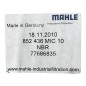 MAHLE 852 436 MIC 10 NBR Filtre