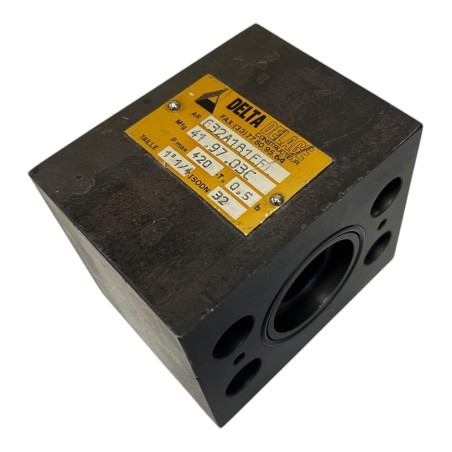 DELTA DELAGE 632A1B1EFL Raccord à bride hydraulique 1"1/4 DN32