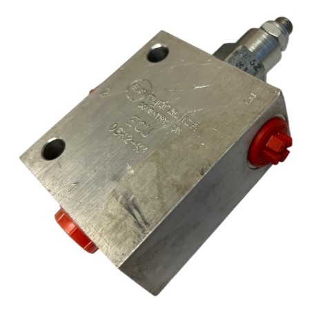 KIT SUN HYDRAULICS DPBCLEN Valve 3 voies avec drain+ ECU Bloc foré 2x3/8" 1x1/4"