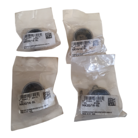 Lot de 4 INA NK20/16-XL Roulement