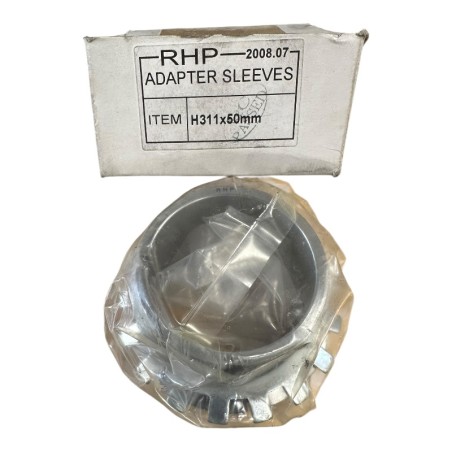 RHP H311 + ECROU KM11 50x75x45 MANCHON ADAPTATEUR